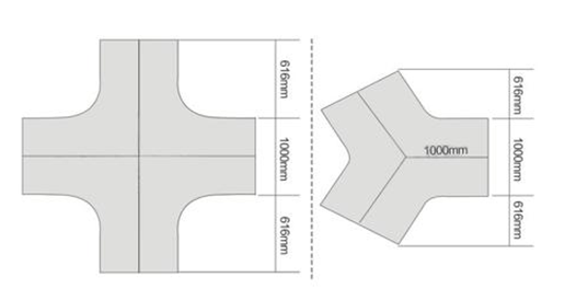 屏風辦公桌布局圖